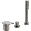 Ideal Standard Extra rubinetto bordo vasca, miscelatore monocomando, BD517GN, Extra silver storm [Rubinetteria Bagno > Rubinetteria Vasca]