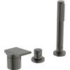 Ideal Standard Extra rubinetto bordo vasca, miscelatore monocomando, BD517A5, Extra magnetic grey [Rubinetteria Bagno > Rubinetteria Vasca]