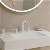 hansgrohe Tecturis S rubinetto lavabo 150, 73330700, 150 Tecturis S bianco opaco [Rubinetteria Bagno > Rubinetteria Lavabo]
