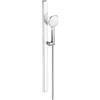 Duravit Universal set doccia con asta saliscendi, 3 tipi di getto, UV0682004005, Universal cromo/bianco [Rubinetteria Bagno > Set Doccia]