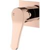Mariner Kobra miscelatore monocomando per rubinetto lavabo, per corpo incasso smart, KOB1111-RG, Kobra oro rosa [Rubinetteria Bagno > Ricambi Rubinetteria Bagno]