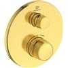 Ideal Standard Ceratherm Navigo rubinetto doccia da incasso con termostatico, A7295A2, Ceratherm Navigo brushed gold [Rubinetteria Bagno > Rubinetteria Doccia]
