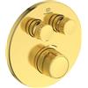 Ideal Standard Ceratherm Navigo termostatico, per vasca e doccia, A7296A2, Ceratherm Navigo brushed gold [Rubinetteria Bagno > Rubinetteria Doccia]