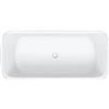 Duravit Collection One vasca da bagno freestanding, softcube, 700911000000000, Collection One bianco opaco [Vasche da Bagno > Vasche da Bagno Freestanding]