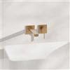 hansgrohe Tecturis E rubinetto lavabo, installazione a parete, 73051140, Tecturis E bronzo spazzolato [Rubinetteria Bagno > Rubinetteria Lavabo]
