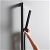 hansgrohe Pulsify S set doccia con asta saliscendi, 1 tipo di getto, 24373670, Pulsify S nero opaco [Rubinetteria Bagno > Set Doccia]