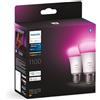 Philips Hue White & Color Ambiance LED, set da 2 A60 E27, 2000-6500 K, 9 W, 8719514291317, A60 White & Color Ambiance; White & Color Ambiance [Lampadine > Lampade a LED]