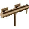 hansgrohe Tecturis E rubinetto doccia esterno con miscelatore, 73620140, Tecturis E bronzo spazzolato [Rubinetteria Bagno > Rubinetteria Doccia]