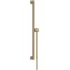 hansgrohe Unica S Puro asta saliscendi, con flessibile doccia, 24402140, Unica S Puro; Unica bronzo spazzolato [Rubinetteria Bagno > Doccette / Supporti]