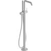hansgrohe Tecturis S rubinetto vasca, installazione a pavimento, miscelatore monocomando, 73440700, Tecturis S bianco opaco [Rubinetteria Bagno > Rubinetteria Vasca]