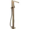 hansgrohe Tecturis E rubinetto vasca, installazione a pavimento, miscelatore monocomando, 73445140, Tecturis E bronzo spazzolato [Rubinetteria Bagno > Rubinetteria Vasca]