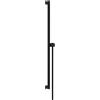 hansgrohe Unica S Puro asta saliscendi, con flessibile doccia, 24405670, Unica S Puro; Unica nero opaco [Rubinetteria Bagno > Doccette / Supporti]