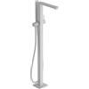 hansgrohe Tecturis E rubinetto vasca, installazione a pavimento, miscelatore monocomando, 73445700, Tecturis E bianco opaco [Rubinetteria Bagno > Rubinetteria Vasca]