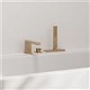 hansgrohe Tecturis E rubinetto bordo vasca, miscelatore monocomando, 73443140, Tecturis E bronzo spazzolato [Rubinetteria Bagno > Rubinetteria Vasca]
