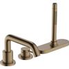 hansgrohe Tecturis S rubinetto bordo vasca, miscelatore monocomando, 73447140, Tecturis S bronzo spazzolato [Rubinetteria Bagno > Rubinetteria Vasca]