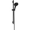 hansgrohe Rainfinity set doccia con asta saliscendi, 3 tipi di getto, 28746670, Rainfinity nero opaco [Rubinetteria Bagno > Set Doccia]