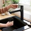 hansgrohe Zesis M33 rubinetto da cucina, con sBox, estraibile, orientabile, 74823670, sBox Zesis M33 nero opaco [Rubinetteria da Cucina > Rubinetti da Cucina]