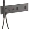 AXOR ShowerComposition rubinetto doccia da incasso con termostatico, 12571340, ShowerComposition nero cromato spazzolato [Rubinetteria Bagno > Rubinetteria Doccia]