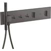 AXOR ShowerComposition rubinetto doccia da incasso con termostatico, 12572340, ShowerComposition nero cromato spazzolato [Rubinetteria Bagno > Rubinetteria Doccia]