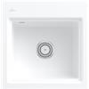 Villeroy & Boch Subway style 50 S lavello da cucina, 335A01R1HL3, Subway Style 50 S bianco alpino finitura a specchio [Lavelli da Cucina > per Base Sottolavello a partire da 50 cm]