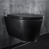 Kartell LAUFEN WC sospeso con Silent Flush, H8213317160001, Kartell LAUFEN nero opaco [WC > WC Sospesi]