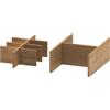 Duravit Universal Set sistemi di arredamento, UV05220H5H50000, Universal rovere naturale [Mobili da Bagno > Accessori per Mobili da Bagno]
