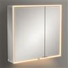 Villeroy & Boch My View Now armadietto a specchio, per la Svizzera, con illuminazione La: 80 A: 75 P: 16,8 cm, 2 ante, A455C800, A455C8 My View Now [Armadietti a Specchio > Armadietti a Specchio]