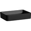 LAUFEN Pro S lavabo da appoggio, H8129657161121, Pro S nero opaco [Lavabi > Lavabi da Appoggio]