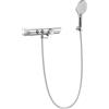 HSK AquaXpro rubinetto vasca esterno con termostatico, 1007400-02, AquaXpro cromo/bianco [Rubinetteria Bagno > Rubinetteria Vasca]