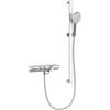 HSK AquaXpro rubinetto vasca esterno con termostatico, 1007450-02, AquaXpro cromo/bianco [Rubinetteria Bagno > Rubinetteria Vasca]