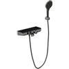 HSK AquaXpro rubinetto vasca esterno con termostatico, 1007400-280, AquaXpro gunmetal spazzolato/nero [Rubinetteria Bagno > Rubinetteria Vasca]