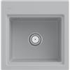 Villeroy & Boch Subway style 50 S lavello da cucina, 335A01SMHL23, Subway Style 50 S grigio chiaro [Lavelli da Cucina > per Base Sottolavello a partire da 50 cm]