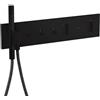 AXOR ShowerComposition rubinetto doccia da incasso con termostatico, 12572670, ShowerComposition nero opaco [Rubinetteria Bagno > Rubinetteria Doccia]