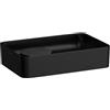 LAUFEN VAL lavabo da appoggio, H8122827161091, VAL nero opaco [Lavabi > Lavabi da Appoggio]