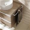 hansgrohe Xelu Q barra portasciugamani per mobile sottolavabo, 54143700, Xelu Q bianco opaco [Mobili da Bagno > Accessori per Mobili da Bagno]