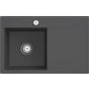 Villeroy & Boch Subway Style 45 Flat lavello da cucina, 33482Fi4HL2, Subway Style 45 Flat grafite [Lavelli da Cucina > per Base Sottolavello a partire da 45 cm]