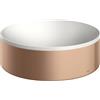 AXOR Suite lavabo da appoggio, 42000310, Suite bianco opaco/oro rosso spazzolato [Lavabi > Lavabi da Appoggio]