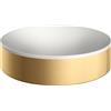 AXOR Suite lavabo da appoggio, 42001250, Suite bianco opaco/oro spazzolato [Lavabi > Lavabi da Appoggio]