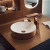AXOR Suite lavabo da appoggio, 42001300, Suite bianco opaco/oro rosso [Lavabi > Lavabi da Appoggio]