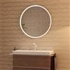 hansgrohe Xarita S specchio, con illuminazione Ø 90 P: 5 cm, 54990700, Xarita S [Specchi > Specchi]