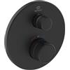 Ideal Standard Ceratherm Navigo rubinetto doccia da incasso con termostatico, A7295XG, Ceratherm Navigo silk black [Rubinetteria Bagno > Rubinetteria Doccia]