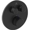 Ideal Standard Ceratherm Navigo termostatico, per vasca e doccia, A7296XG, Ceratherm Navigo silk black [Rubinetteria Bagno > Rubinetteria Doccia]