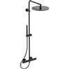 Ideal Standard Ceratherm T125 colonna doccia con termostatico, A7589XG, Ceratherm T125 silk black [Rubinetteria Bagno > Colonne Doccia]