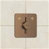 hansgrohe DuoTurn E miscelatore monocomando, per vasca e doccia, 75414140, DuoTurn Q bronzo spazzolato [Rubinetteria Bagno > Rubinetteria Doccia]