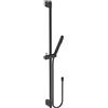Ideal Standard Idealrain set doccia con asta saliscendi, 1 tipo di getto, A7617XG, Idealrain silk black [Rubinetteria Bagno > Set Doccia]