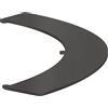 AXOR Suite mensola per vasca da bagno freestanding, 42006340, Suite nero cromato spazzolato [Vasche da Bagno > Ricambi per Vasche da Bagno]