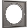 hansgrohe rosetta di prolunga E per iBox universal 2, squadrata, 13612340, ShowerSelect Comfort E; DuoTurn E nero cromato spazzolato [Rubinetteria Bagno > Accessori di Montaggio per Rubinetteria Bagno]
