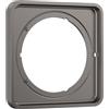 hansgrohe rosetta di prolunga Q per iBox universal 2, 13613340, ShowerSelect Comfort Q; DuoTurn Q nero cromato spazzolato [Rubinetteria Bagno > Accessori di Montaggio per Rubinetteria Bagno]