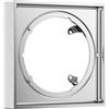 hansgrohe rosetta di prolunga E per iBox universal 2, squadrata, 13617000, ShowerSelect Comfort E; DuoTurn E cromo [Rubinetteria Bagno > Accessori di Montaggio per Rubinetteria Bagno]