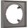 hansgrohe rosetta di prolunga E per iBox universal 2, squadrata, 13617340, ShowerSelect Comfort E; DuoTurn E nero cromato spazzolato [Rubinetteria Bagno > Accessori di Montaggio per Rubinetteria Bagno]